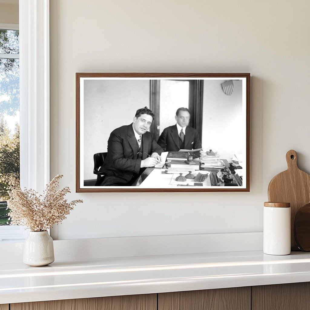 Vintage NYC Clothing Store Interior, 1915-1920