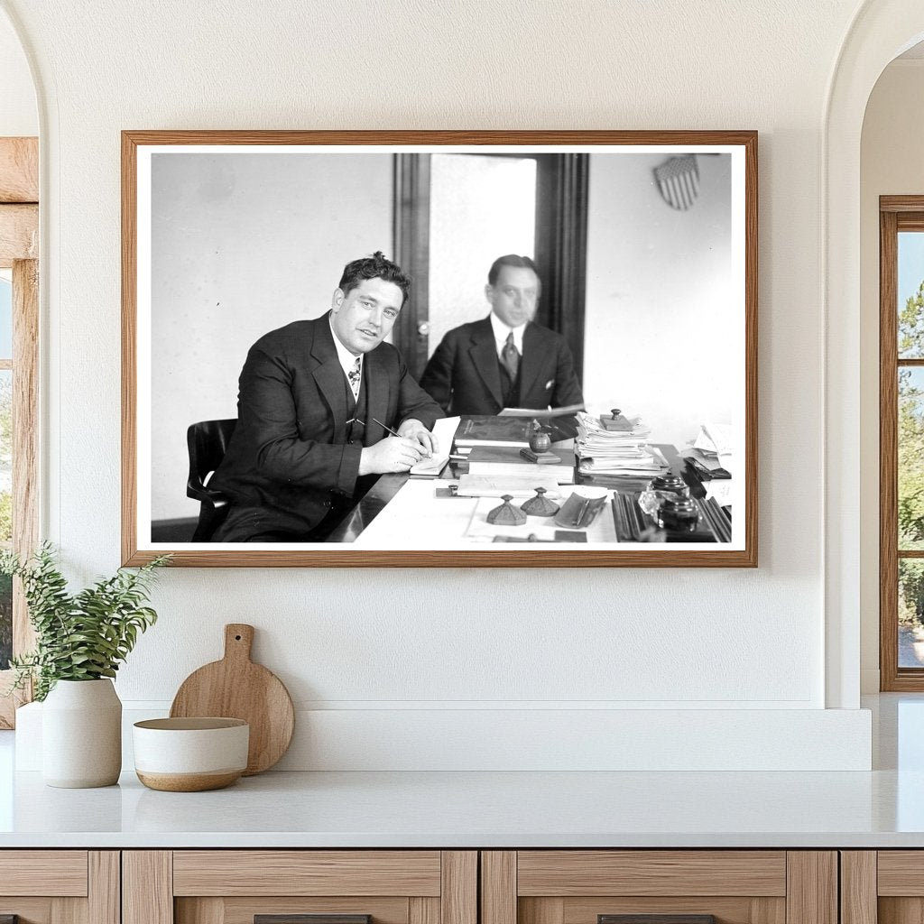 Vintage NYC Clothing Store Interior, 1915-1920