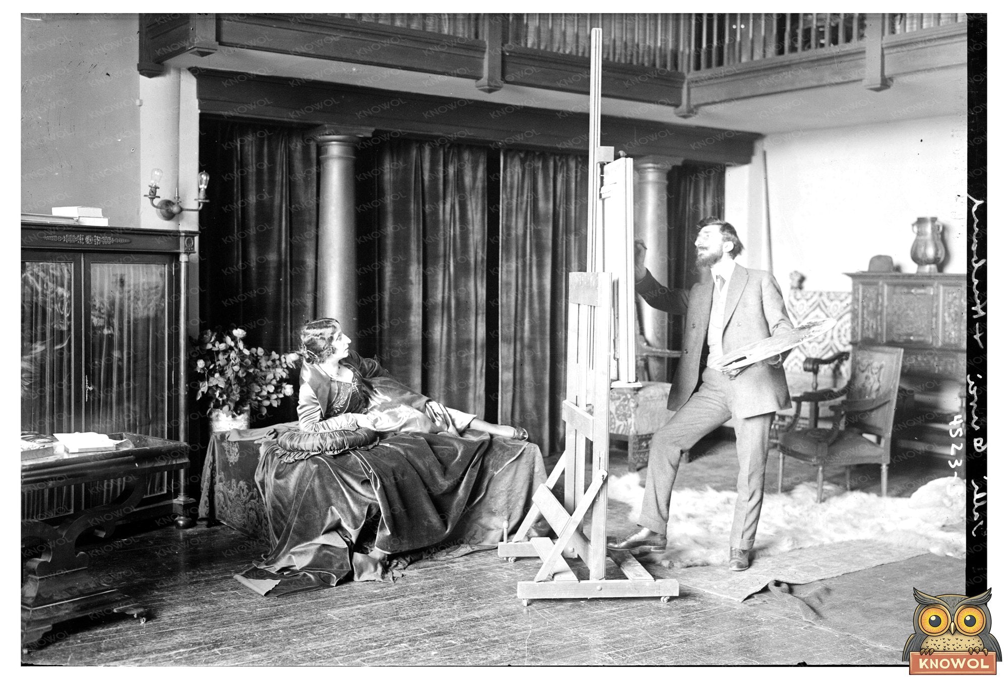 Opera Star Galli-Curci with Her Beloved Spouse