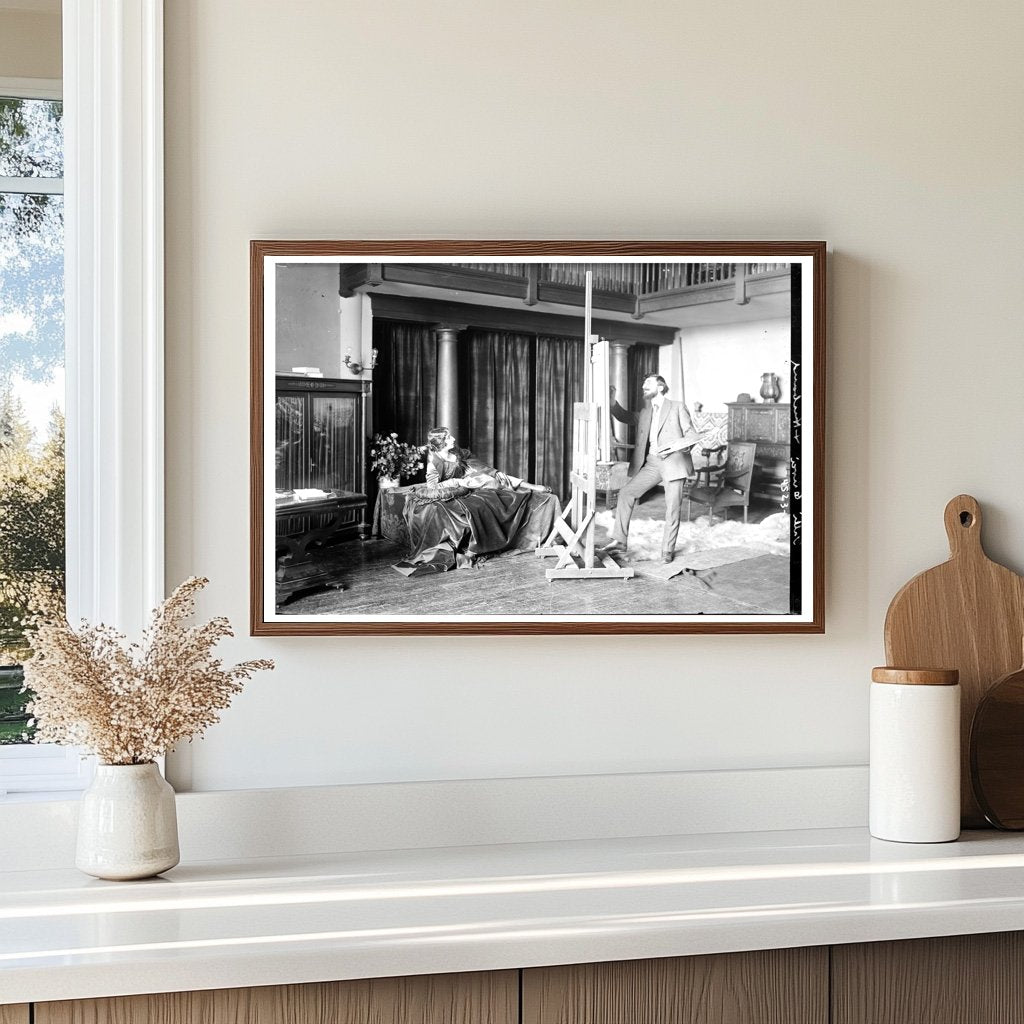 Opera Star Galli-Curci with Her Beloved Spouse