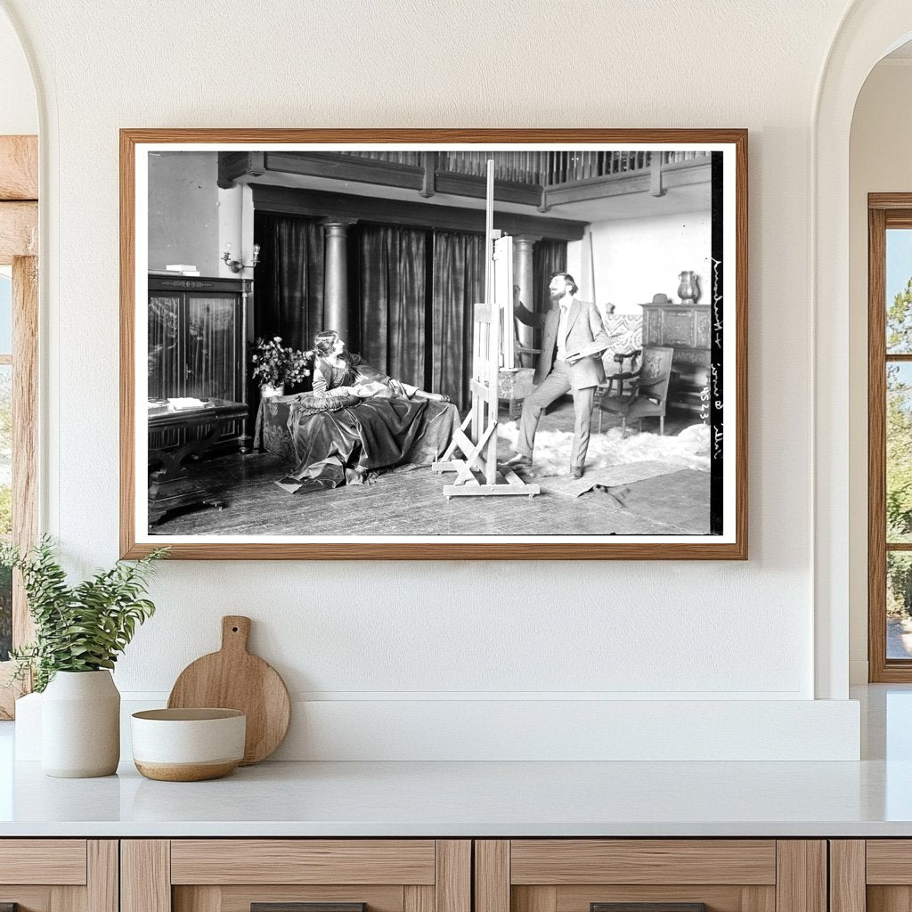 Opera Star Galli-Curci with Her Beloved Spouse