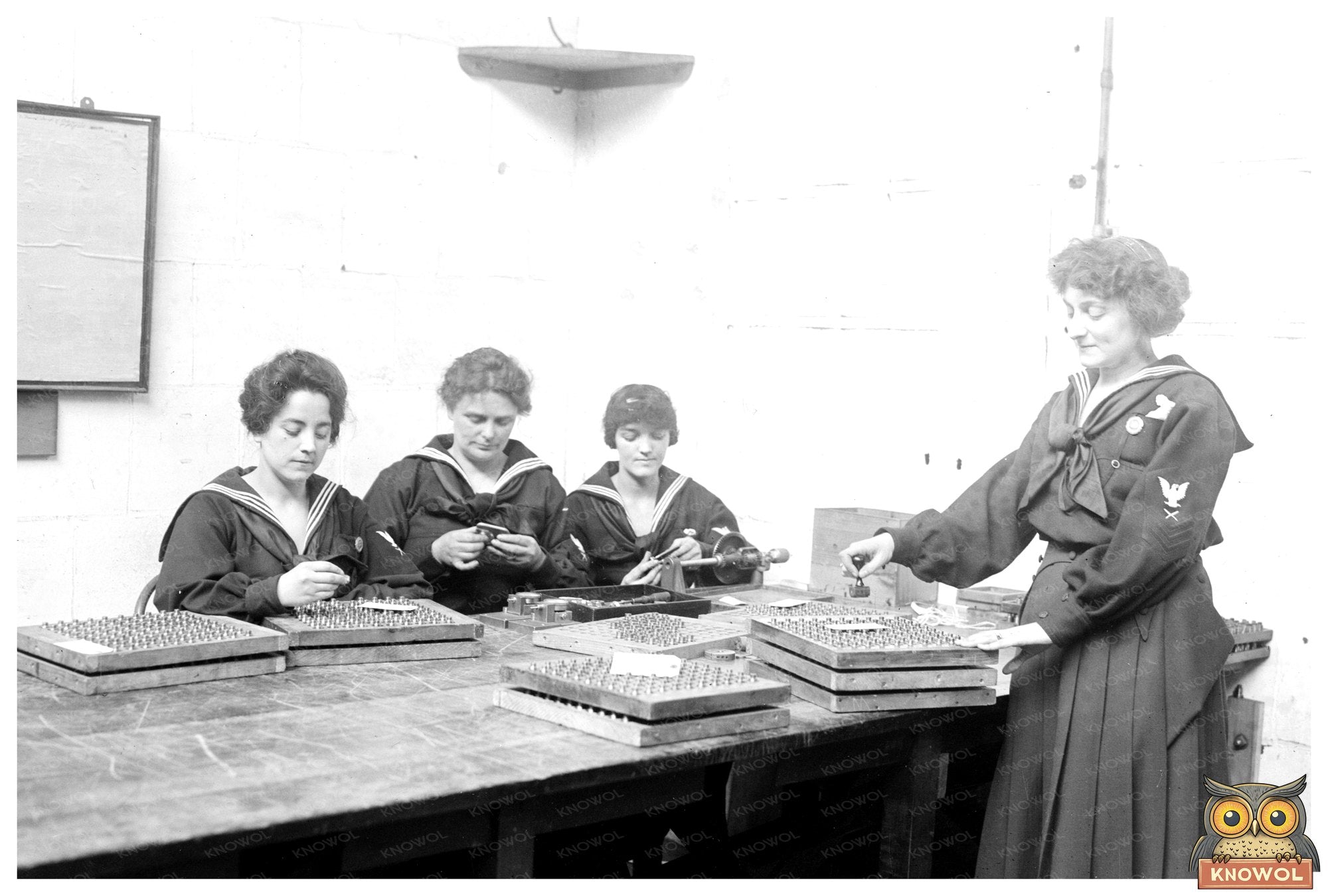 1910s Naval Primer Assembly: A Historic Military View