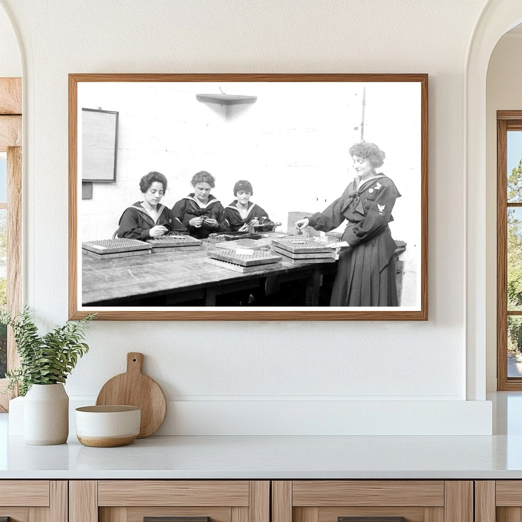 1910s Naval Primer Assembly: A Historic Military View