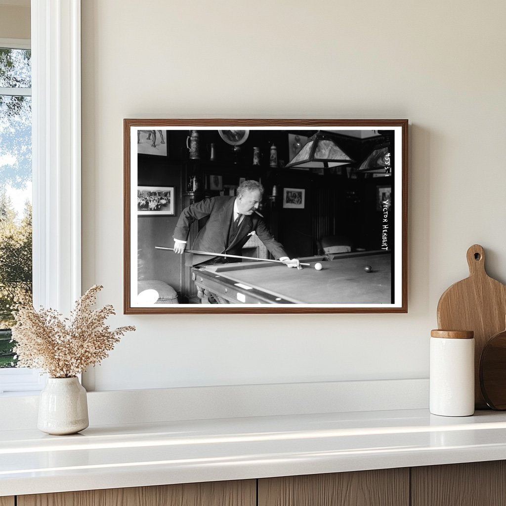 Iconic Early 20th Century American Composer Portrait