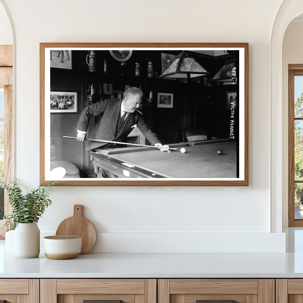 Iconic Early 20th Century American Composer Portrait