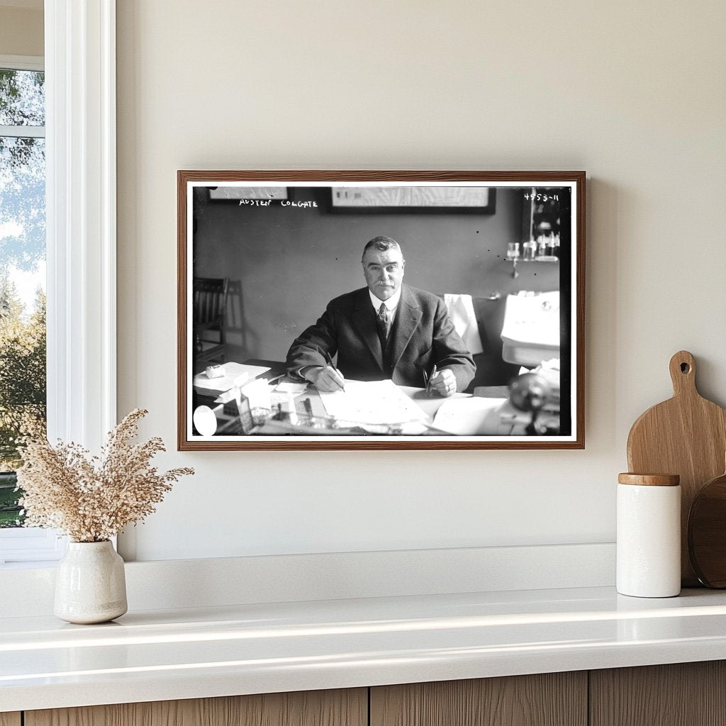 Vintage Portrait of a Colgate Family Heir, 1915-1920