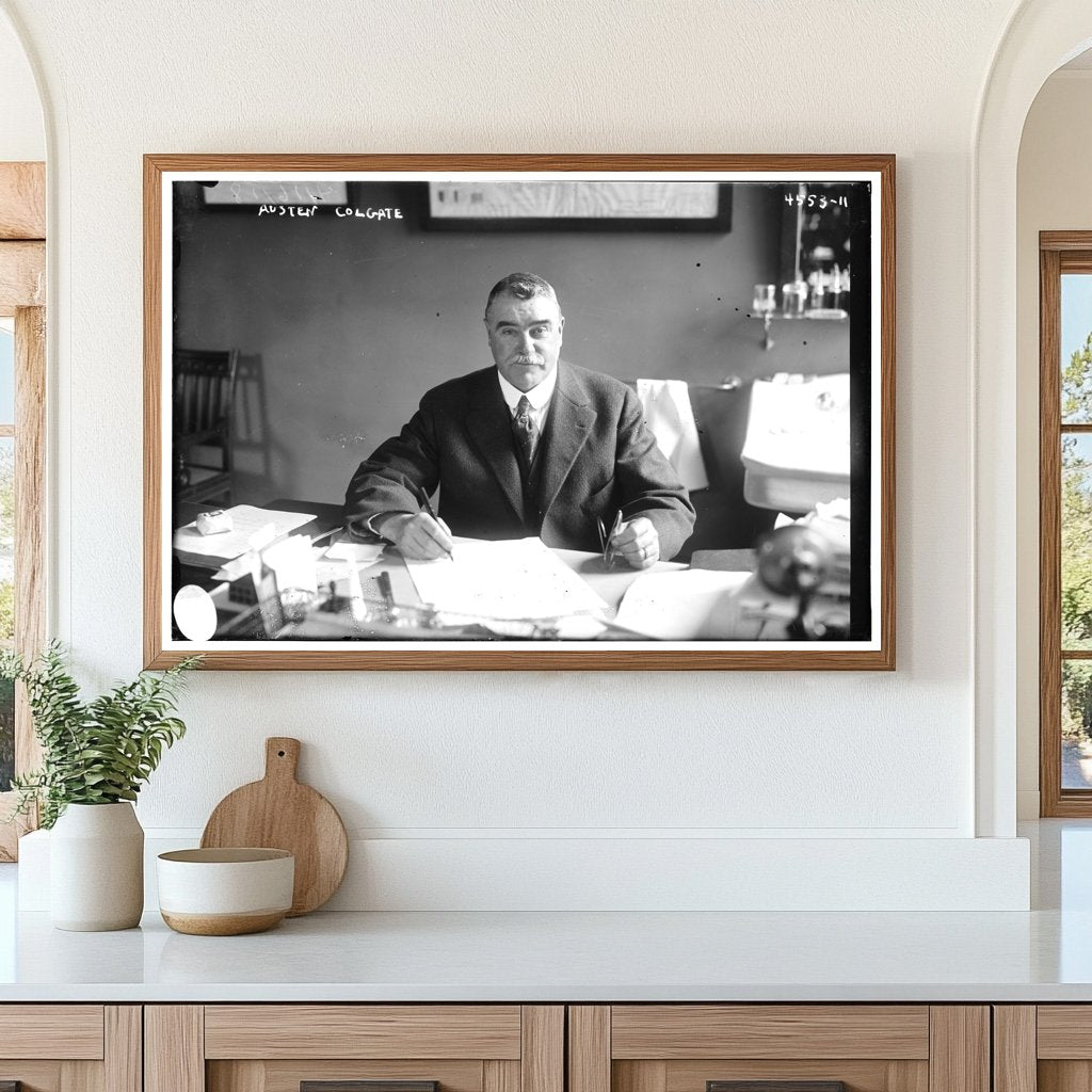 Vintage Portrait of a Colgate Family Heir, 1915-1920