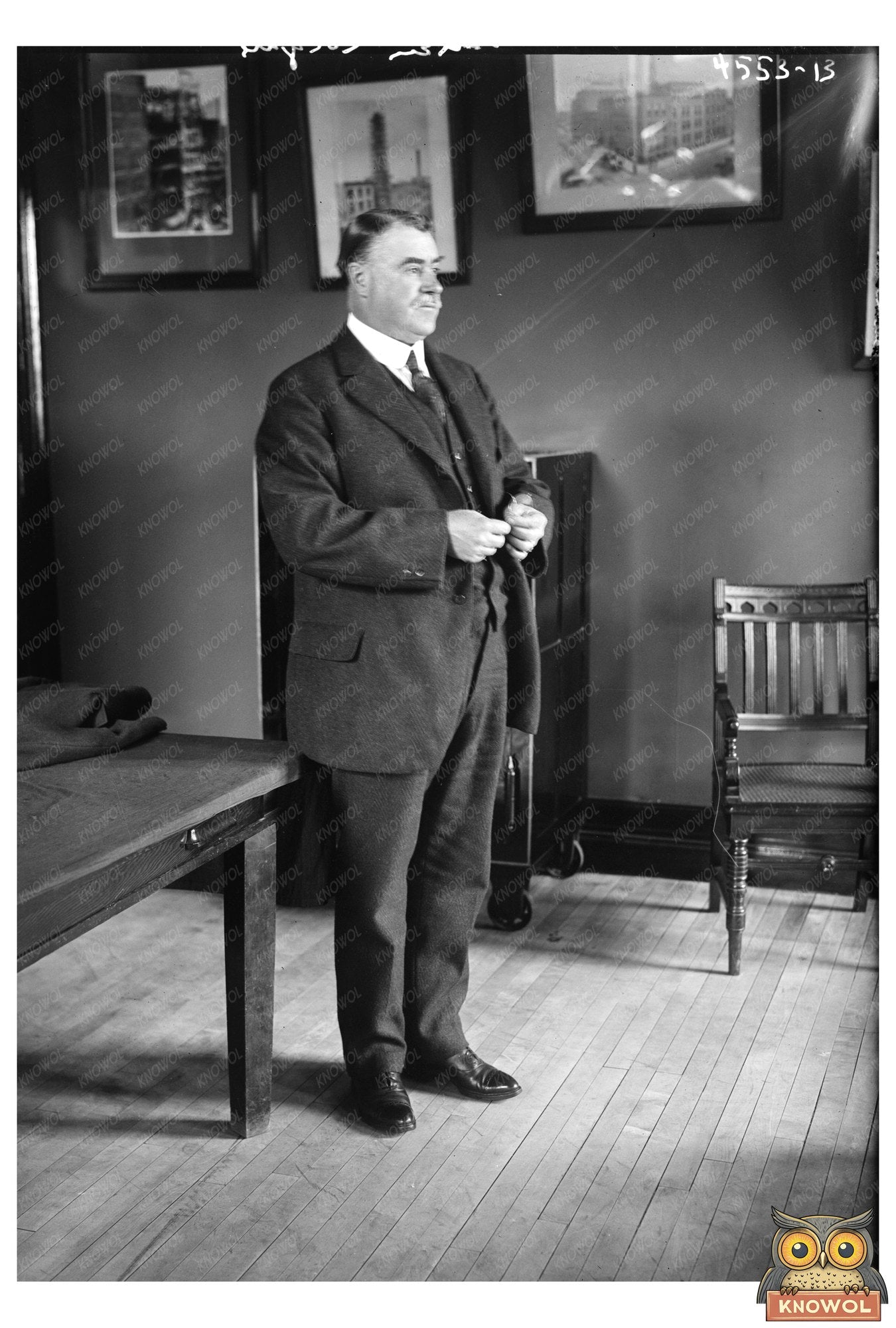 Early 20th Century American Business Leader Portrait