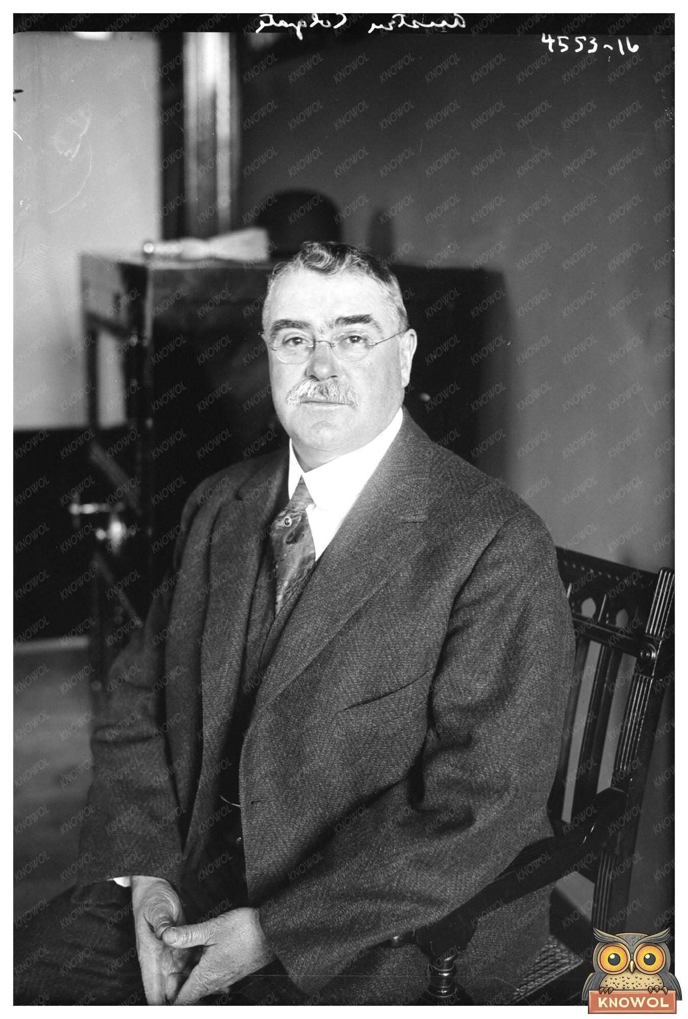 Early 20th Century Soap Industry Pioneer Portrait