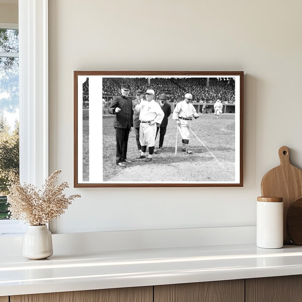 1918 Baseball Showdown: Giants vs. Dodgers Leaders