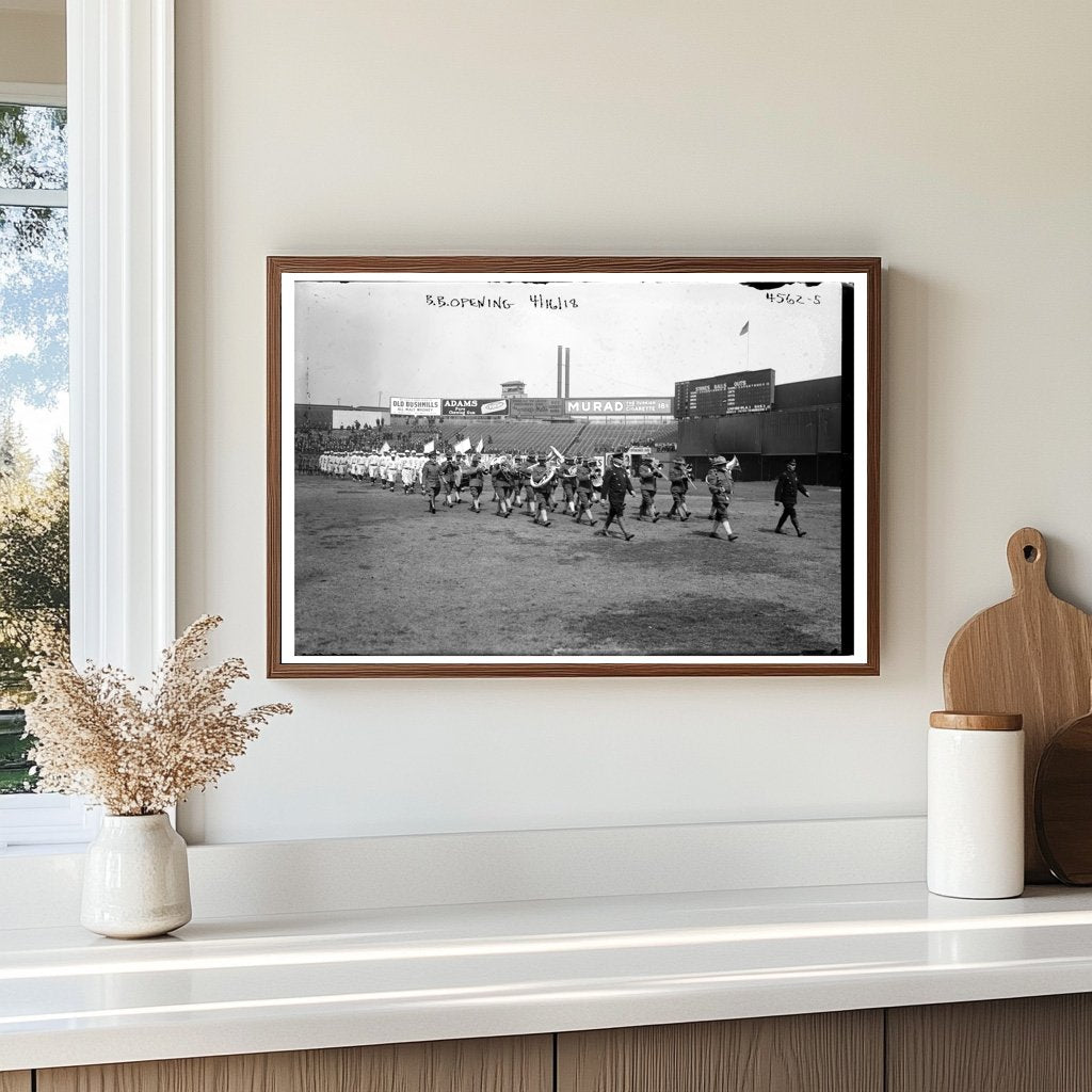 Celebrating the Giants: 1918 Home Opener Parade