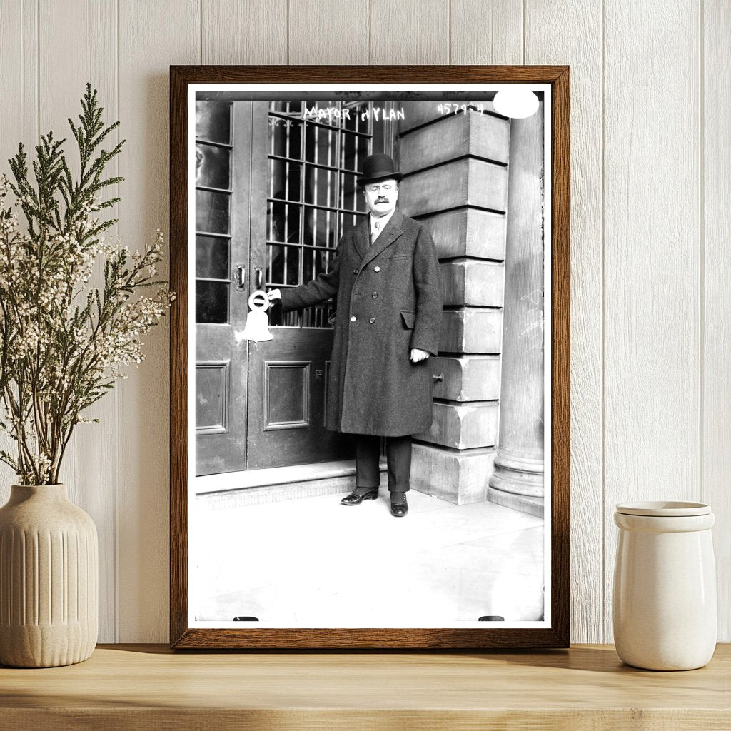 New York City Mayor Hylan in Early 20th Century