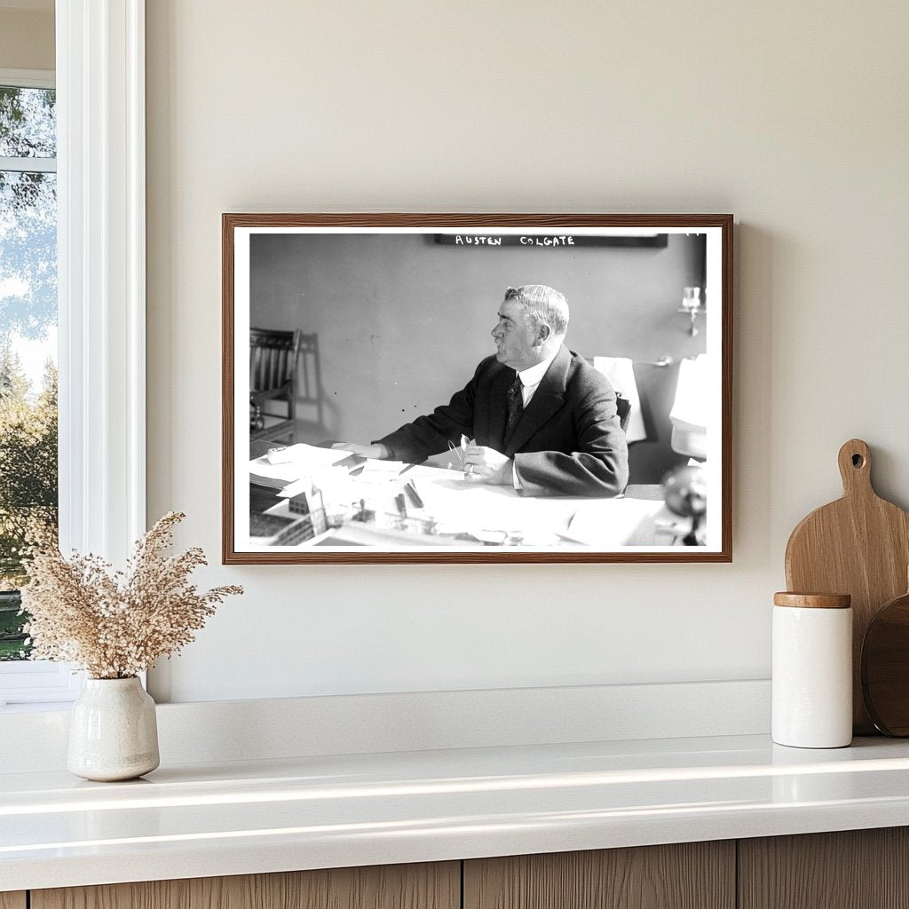 Early 20th Century Business Pioneer Portrait