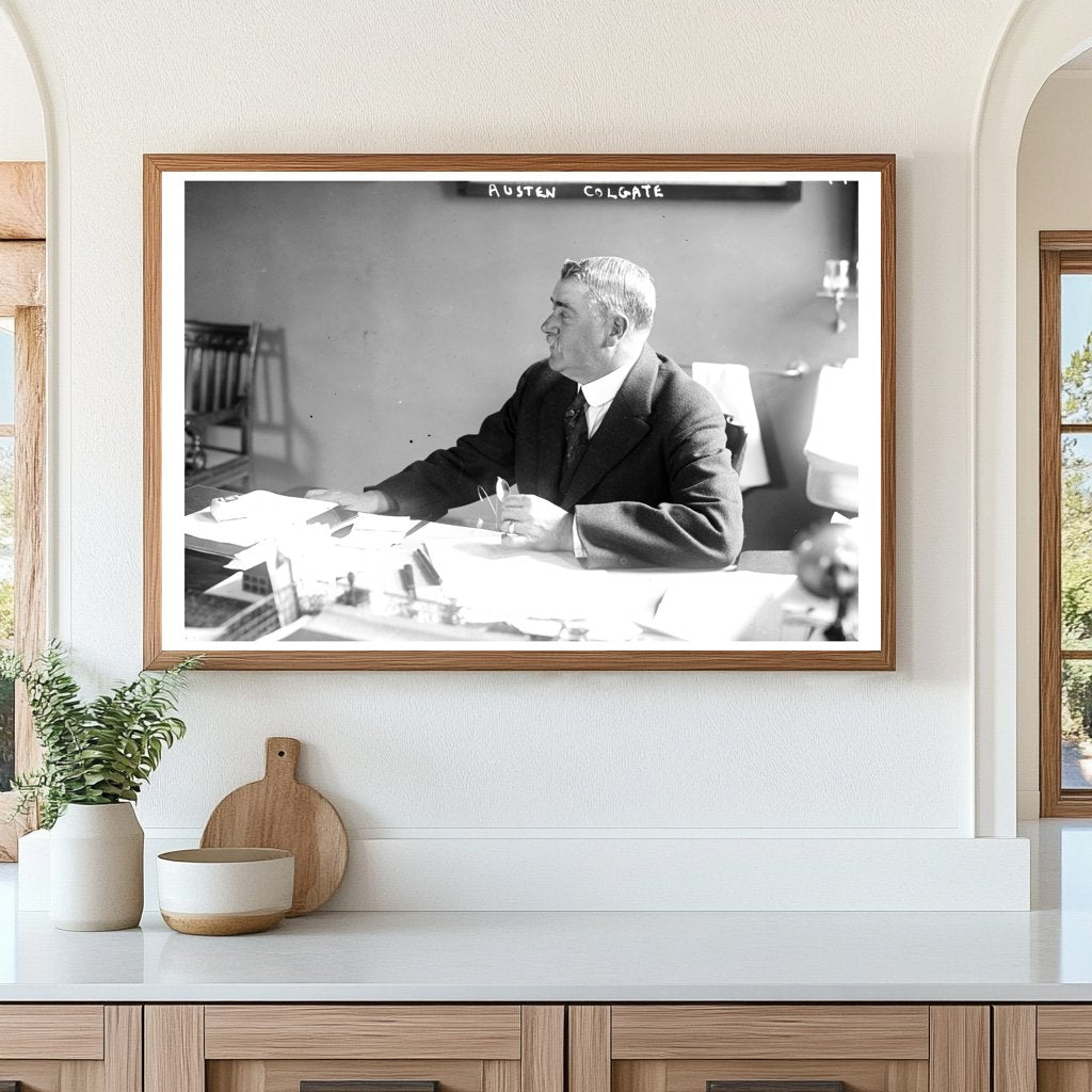 Early 20th Century Business Pioneer Portrait