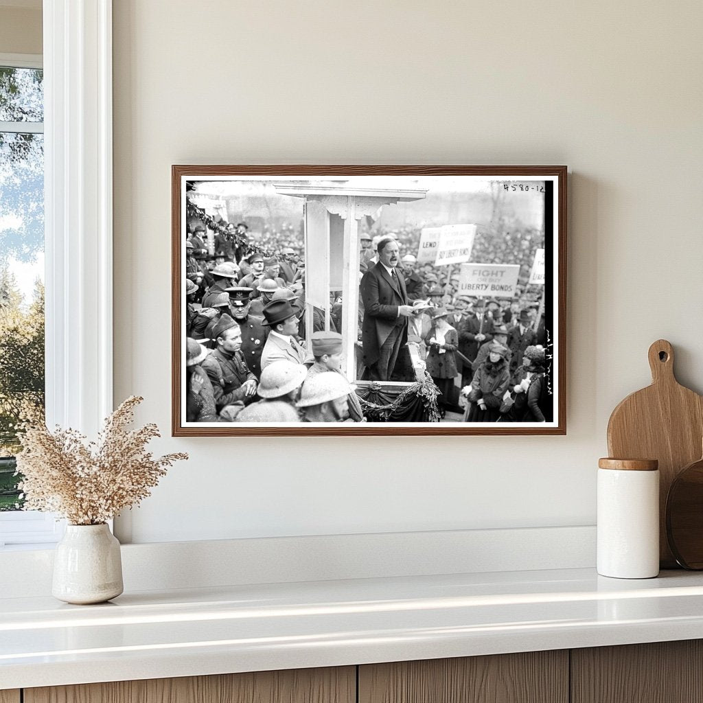 Historic Portrait of NYC Mayor Hylan (1915-1920)