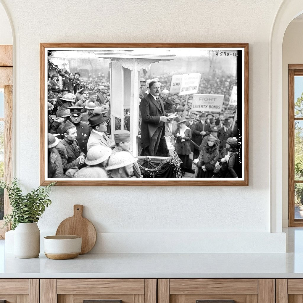 Historic Portrait of NYC Mayor Hylan (1915-1920)