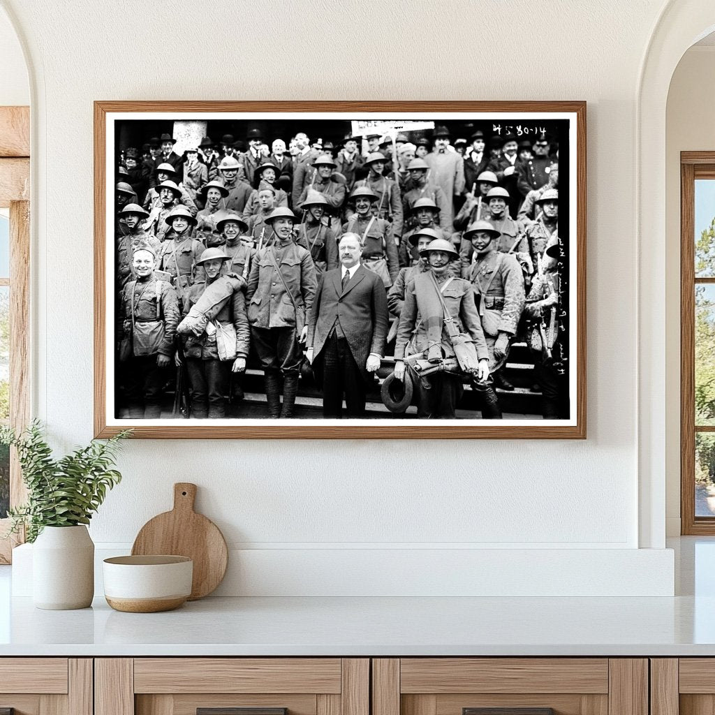 1910s Liberty Parade: Veterans March in NYC