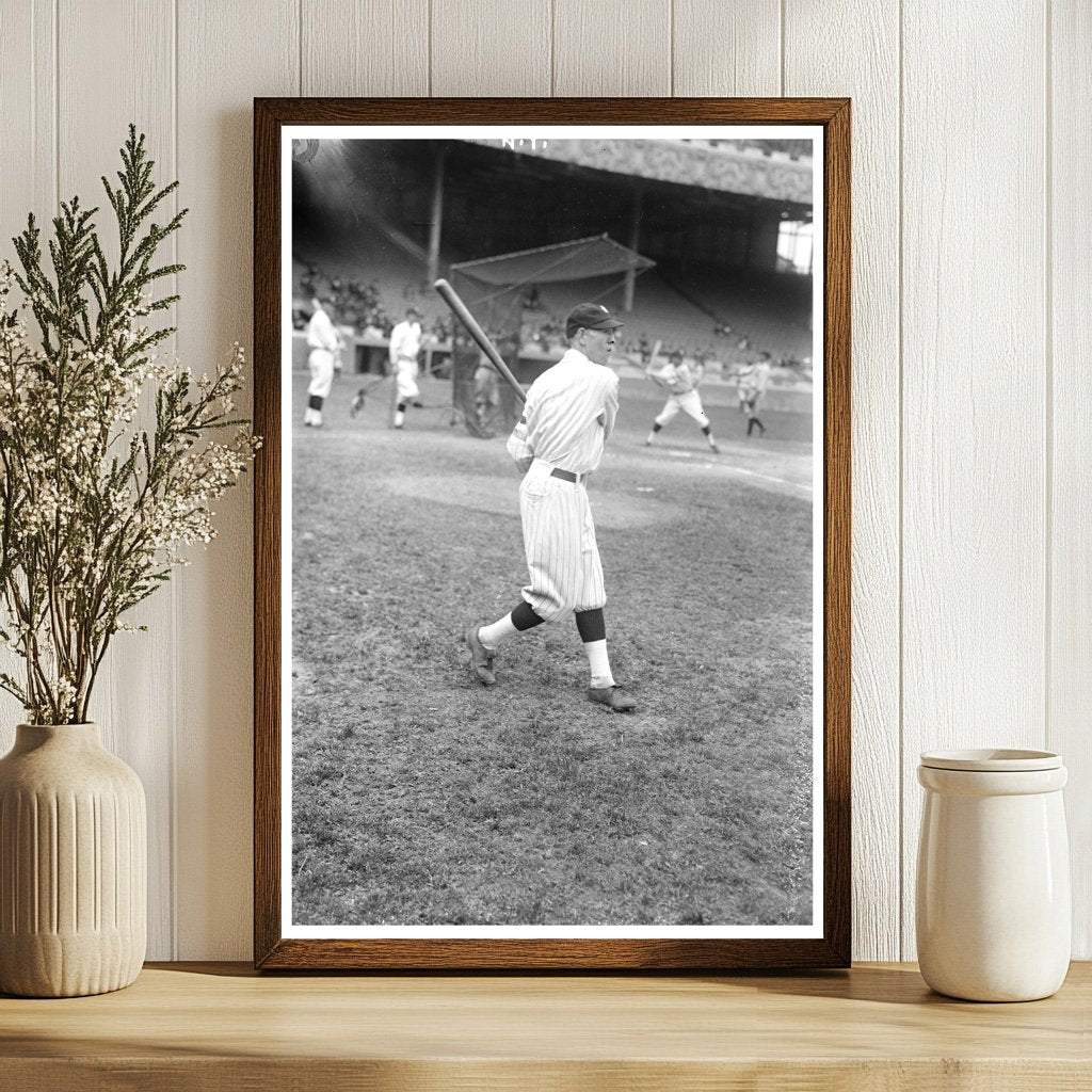 1918 New York AL Baseball Star Roxy Walters