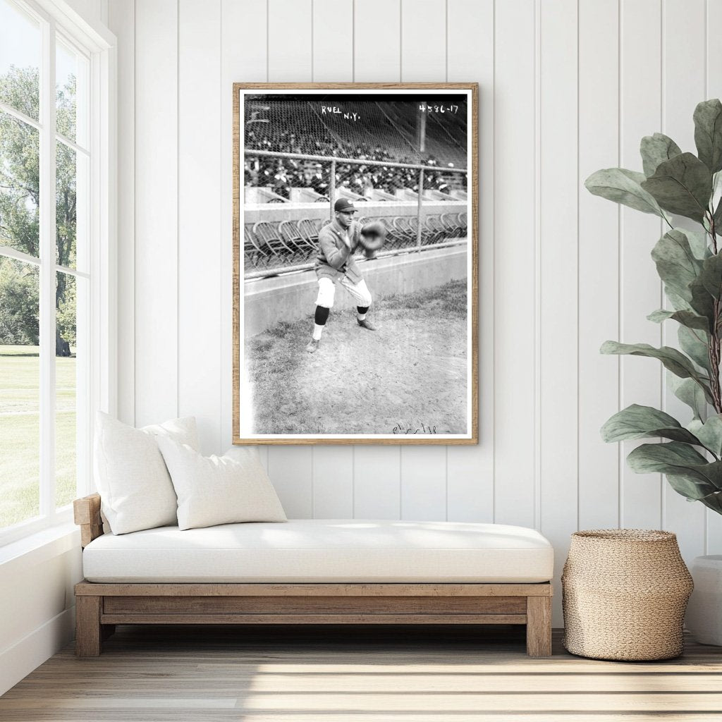 Historic 1919 Baseball Catcher Muddy Ruel Image