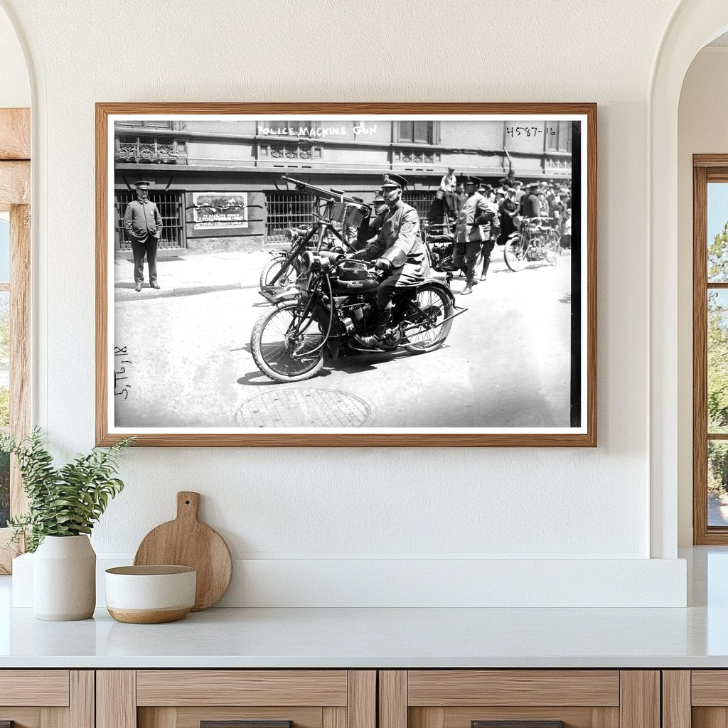 1918 Police Machine Gun: A Historic Law Enforcement Icon