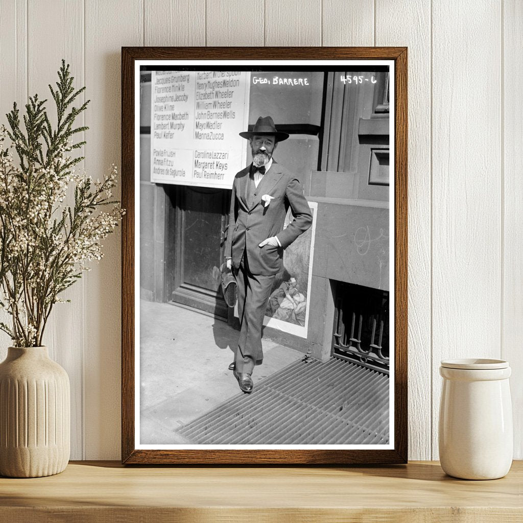 New York Philharmonic Musician, Circa 1915-1920