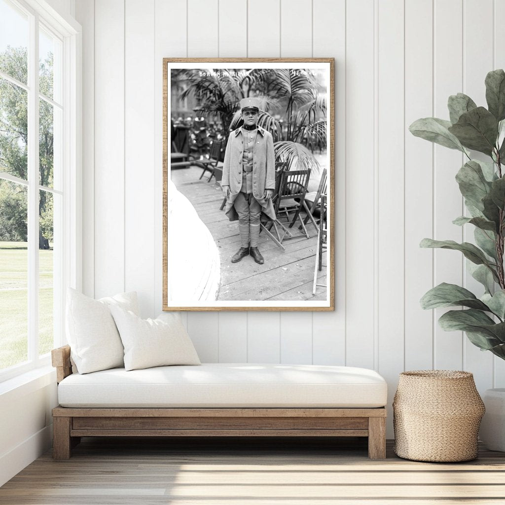 1918 Portrait of Borden Harriman: War Logistics Leader