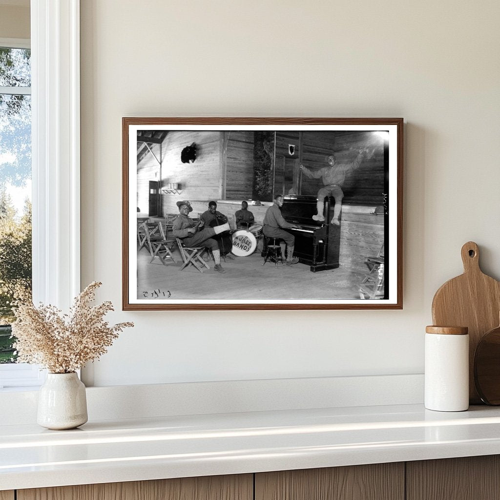 1918 U.S. Army Jazz Band at Camp Upton