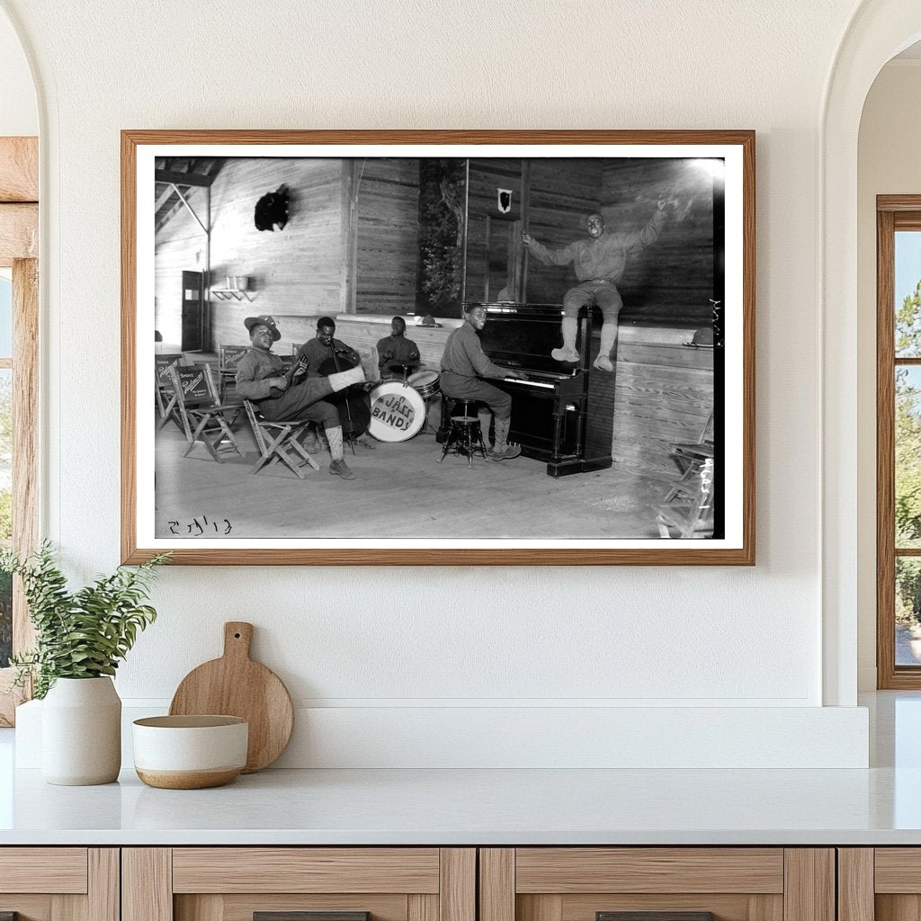 1918 U.S. Army Jazz Band at Camp Upton