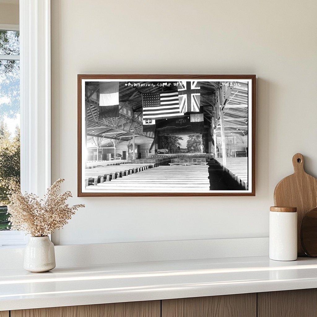 Historic Camp Upton Auditorium from WWI Era