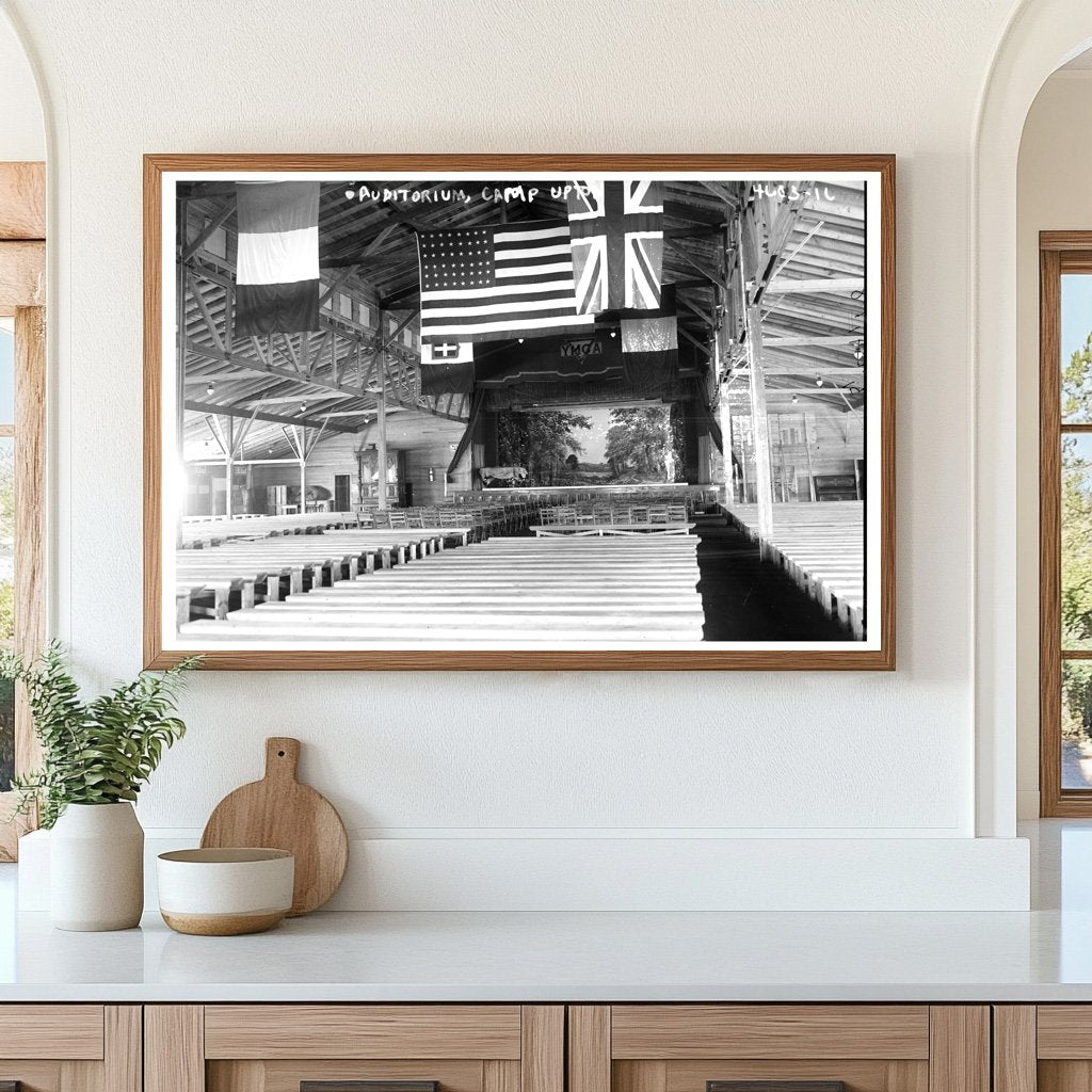 Historic Camp Upton Auditorium from WWI Era