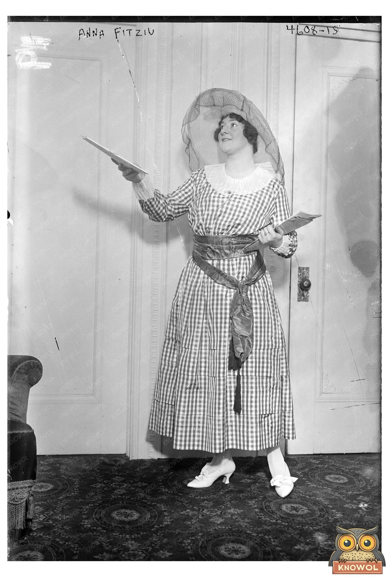 Captivating American Opera Star, Circa 1915