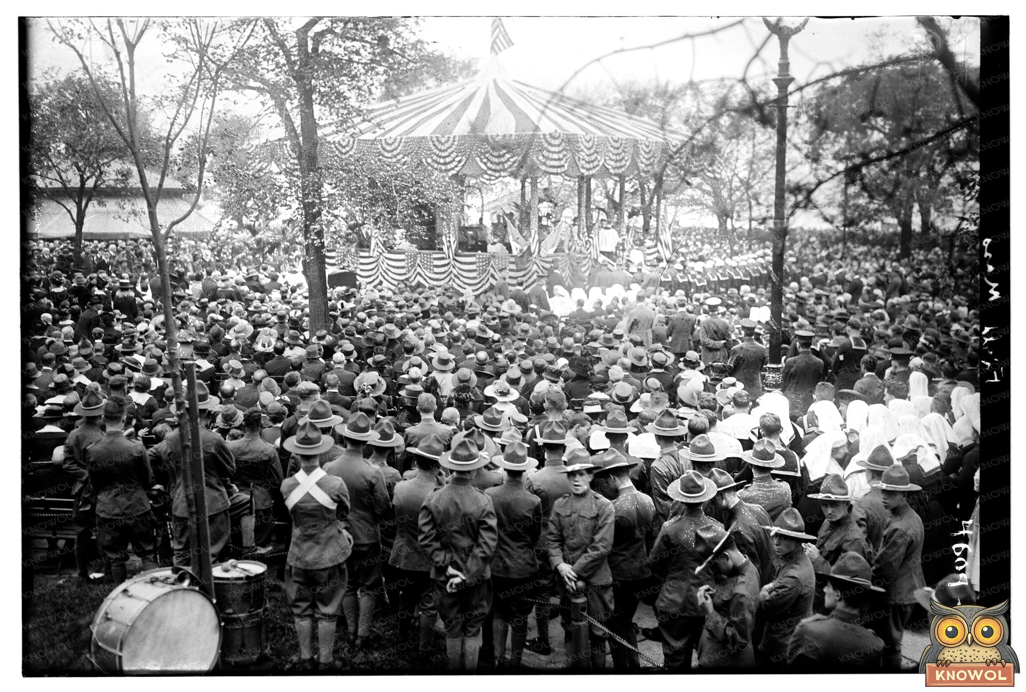 1918 Field Mass: Faith Amidst Wars Turmoil