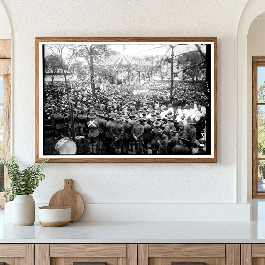 1918 Field Mass: Faith Amidst Wars Turmoil