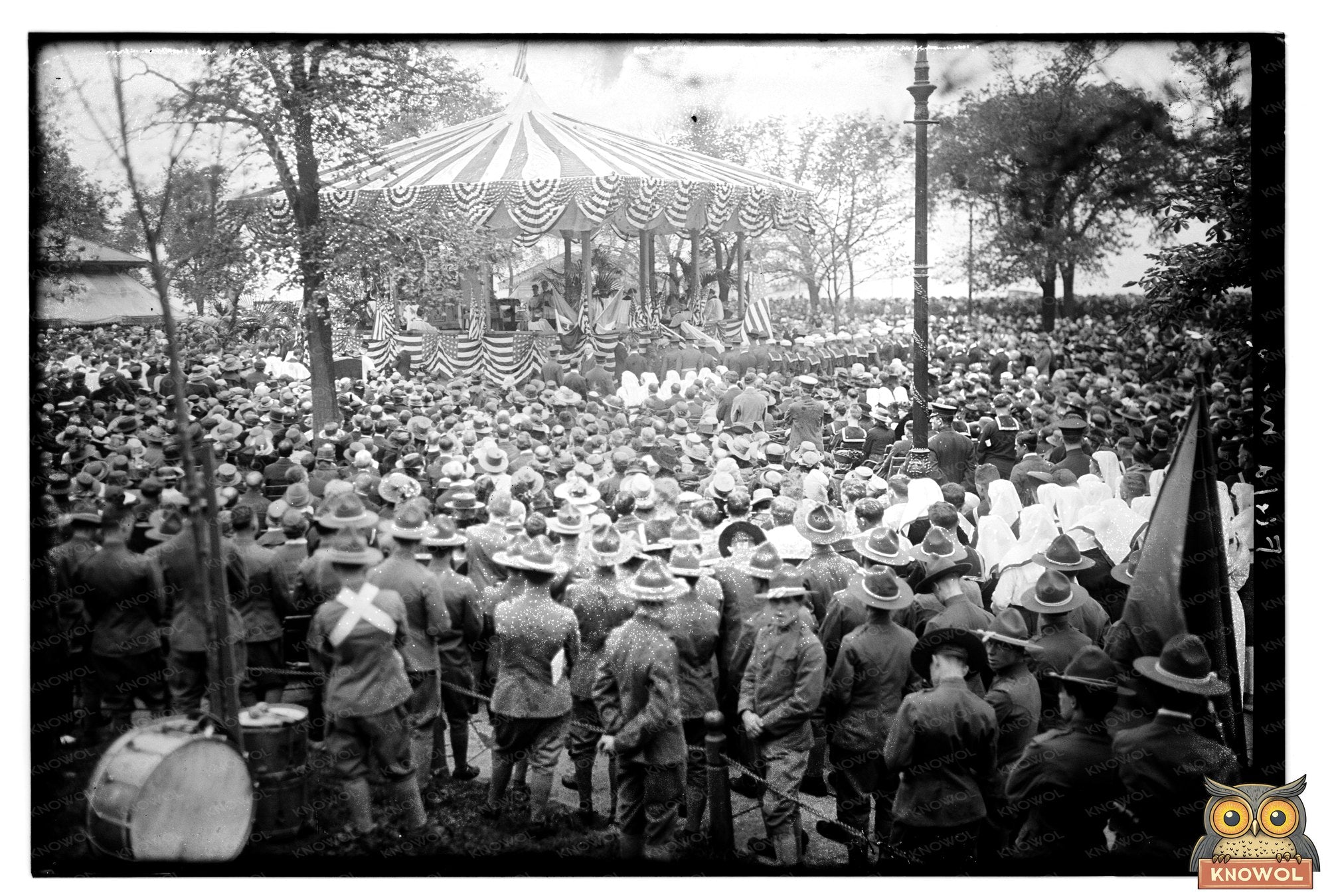 1918 Field Mass: Uplifting Soldiers Spirits