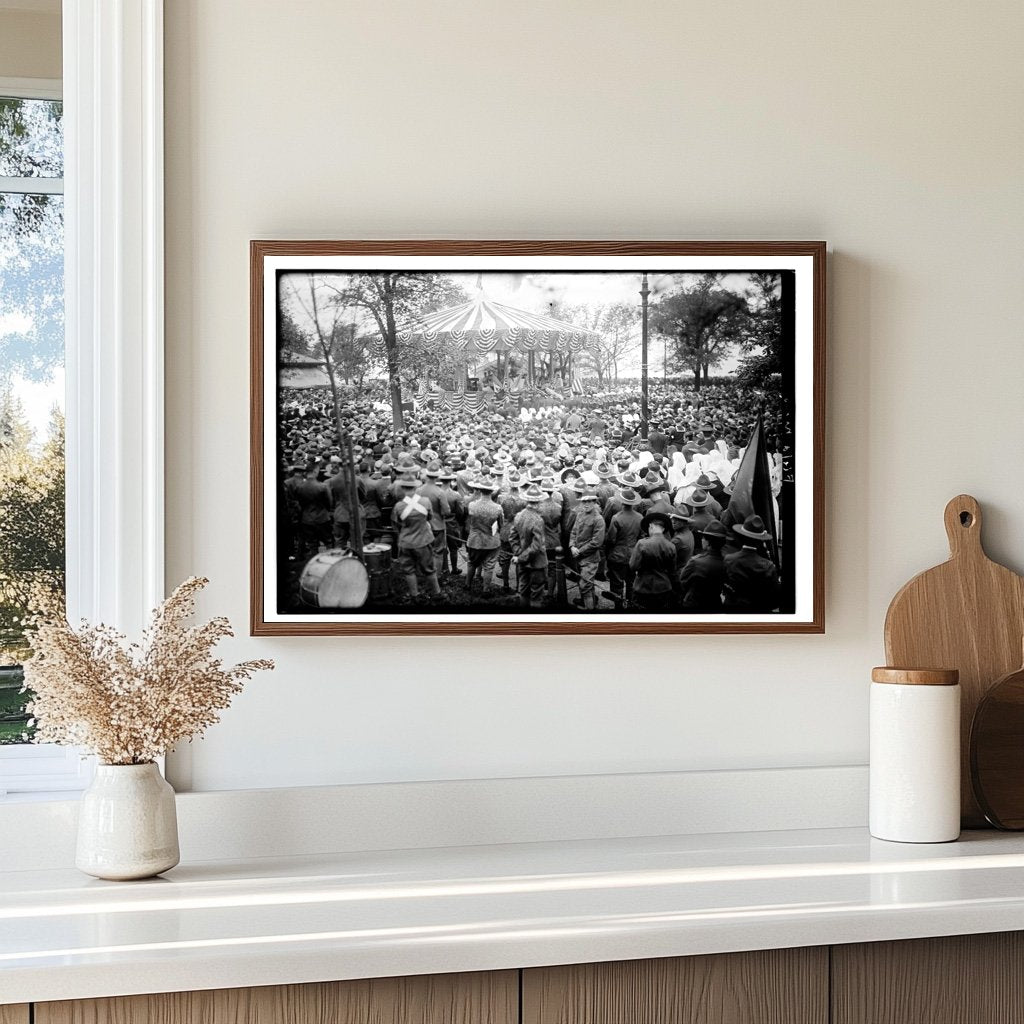 1918 Field Mass: Uplifting Soldiers Spirits