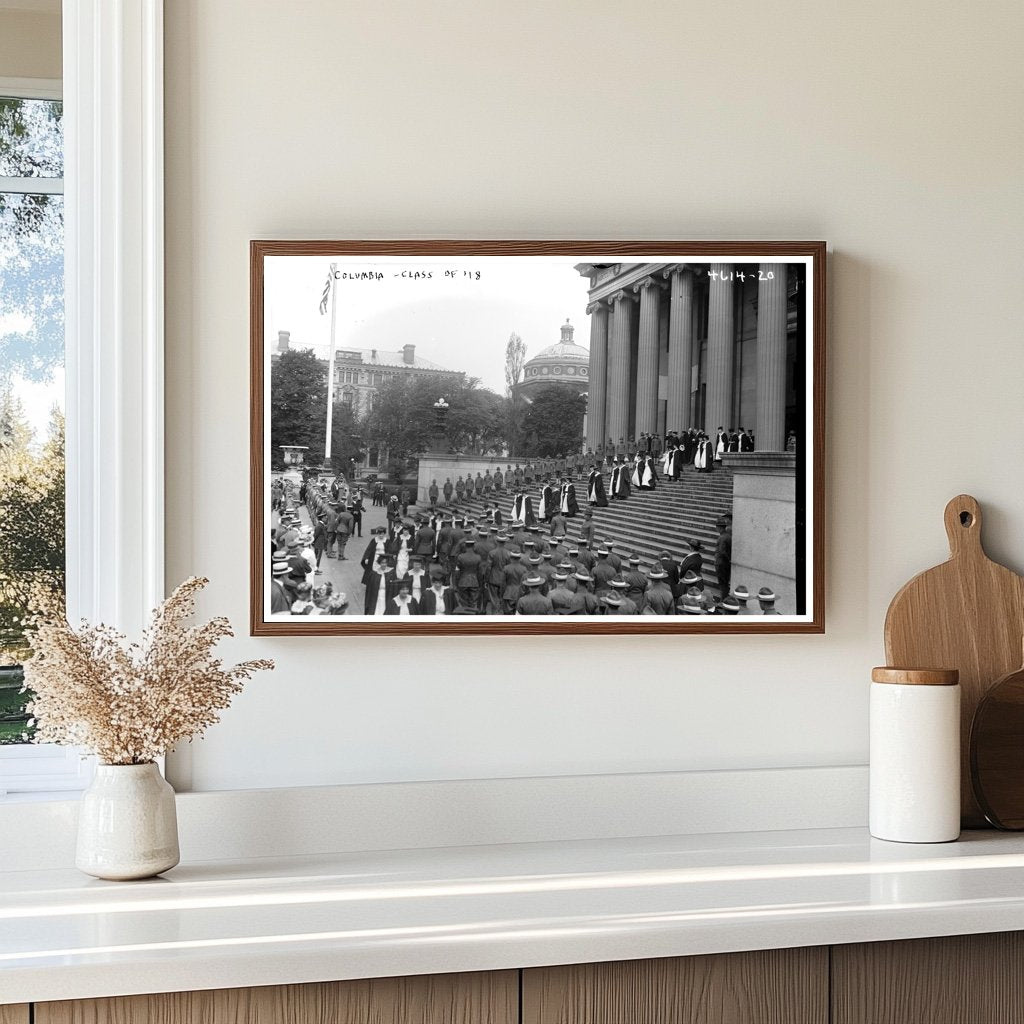 Columbia University Class of 1918 Graduation Memories