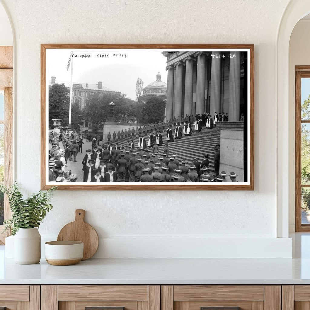 Columbia University Class of 1918 Graduation Memories