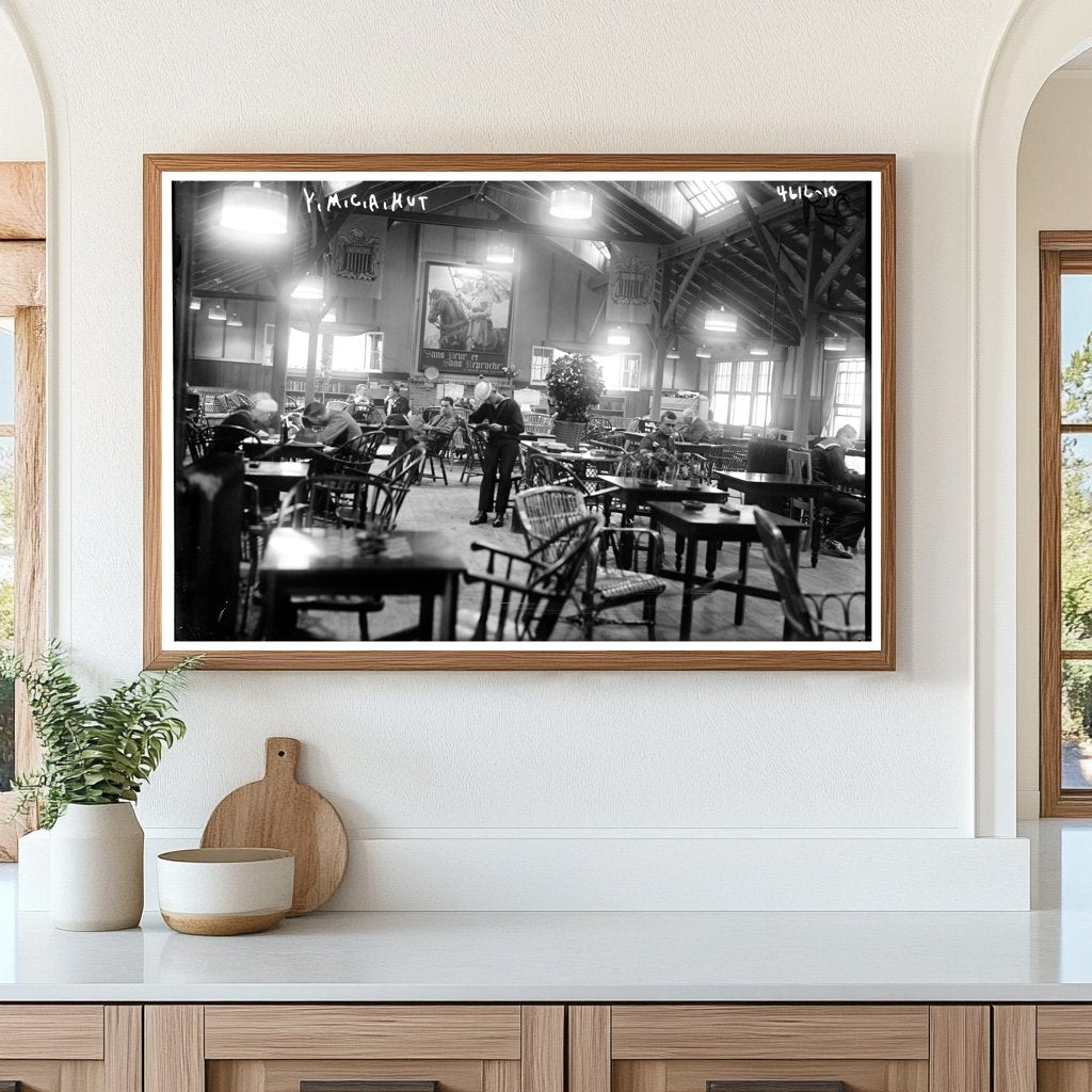 1918 YMCA Hut: Troop Social Hub of WWI