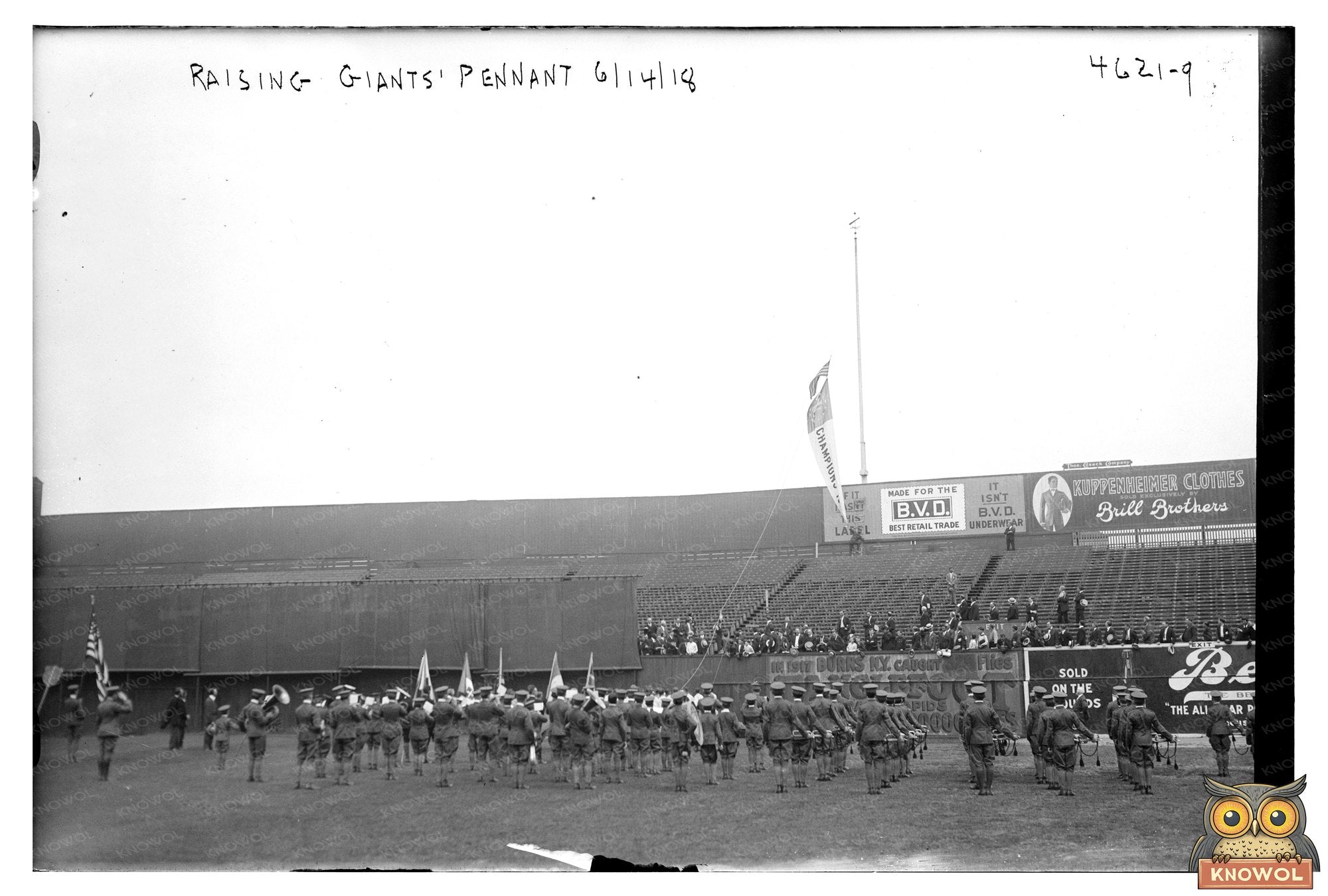 1918 Baseball Glory: Raising Giants Pennant