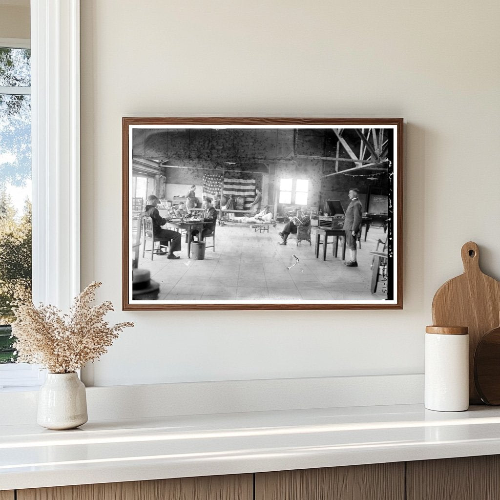 1910s War Camp Canteen: Soldiers Daily Life Captured