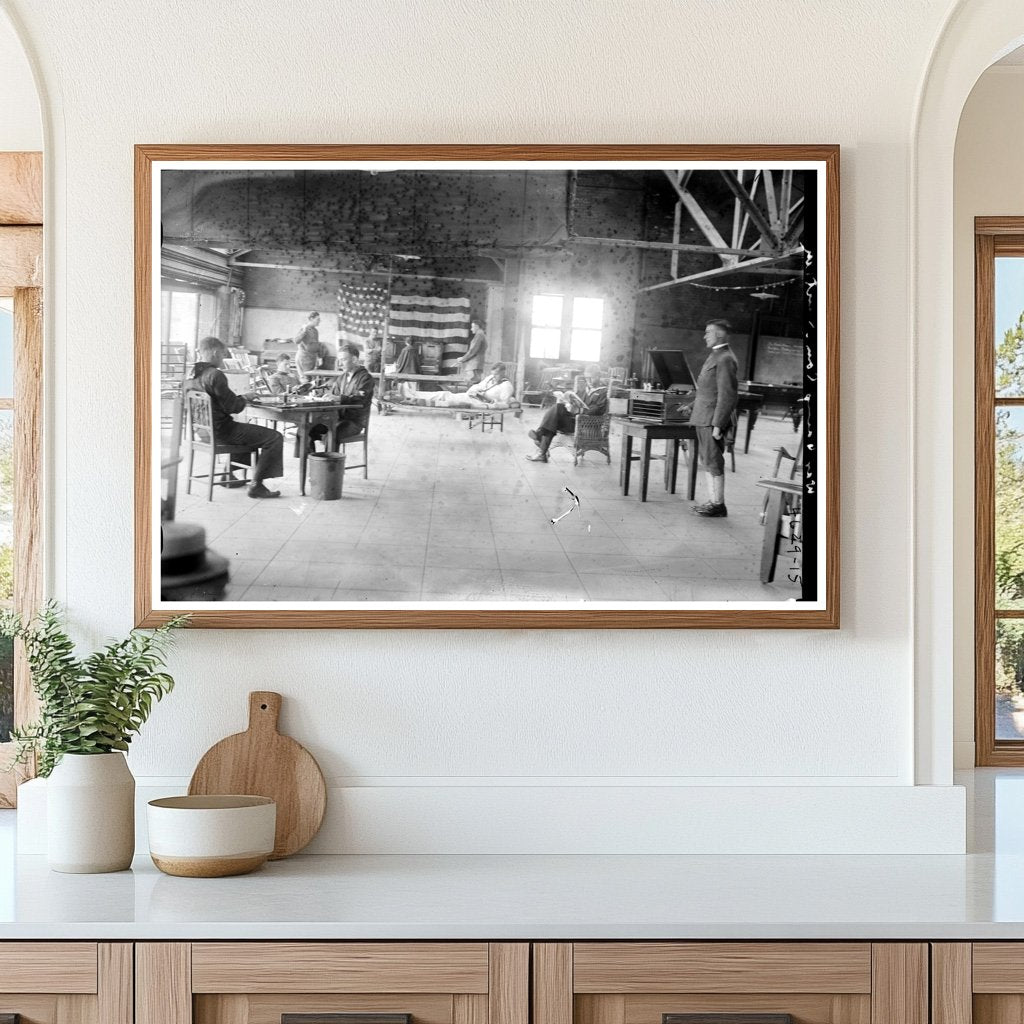 1910s War Camp Canteen: Soldiers Daily Life Captured