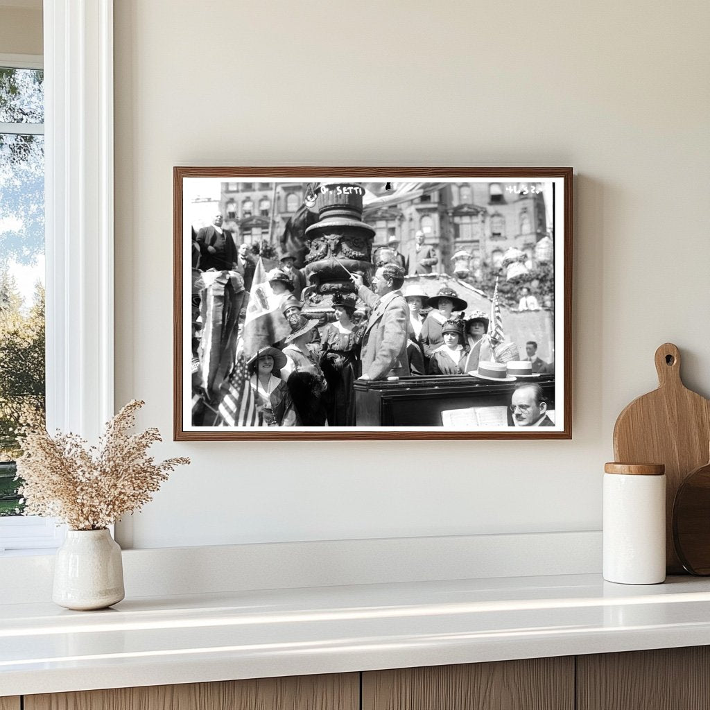 World War I Era Portrait of G. Setti, 1918