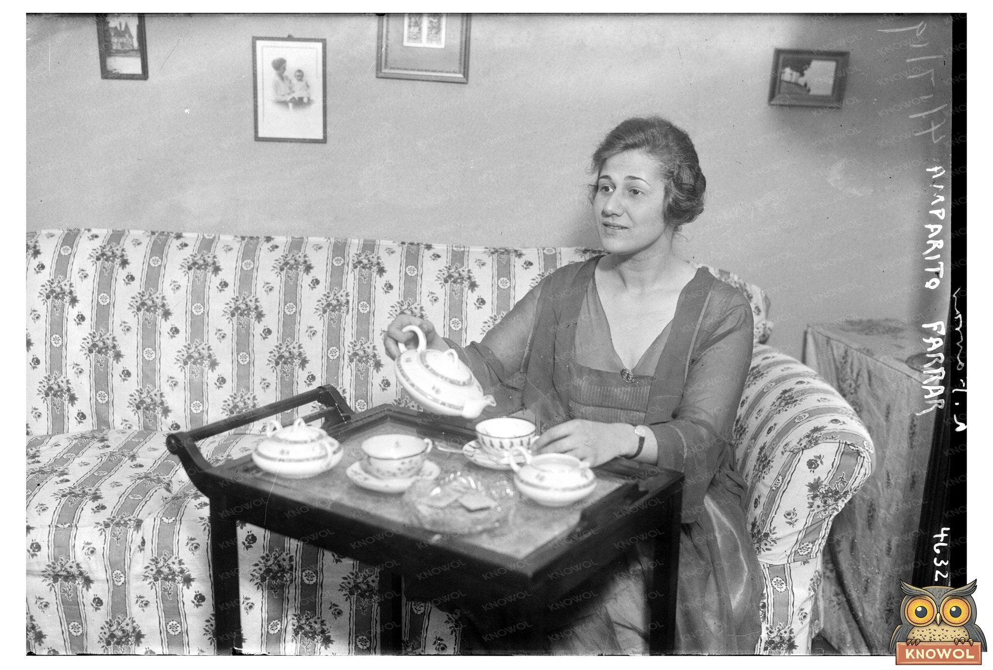 Vibrant 1919 Portrait of Soprano Amparito Farrar