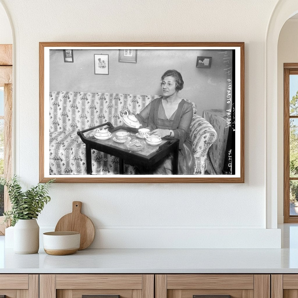 Vibrant 1919 Portrait of Soprano Amparito Farrar