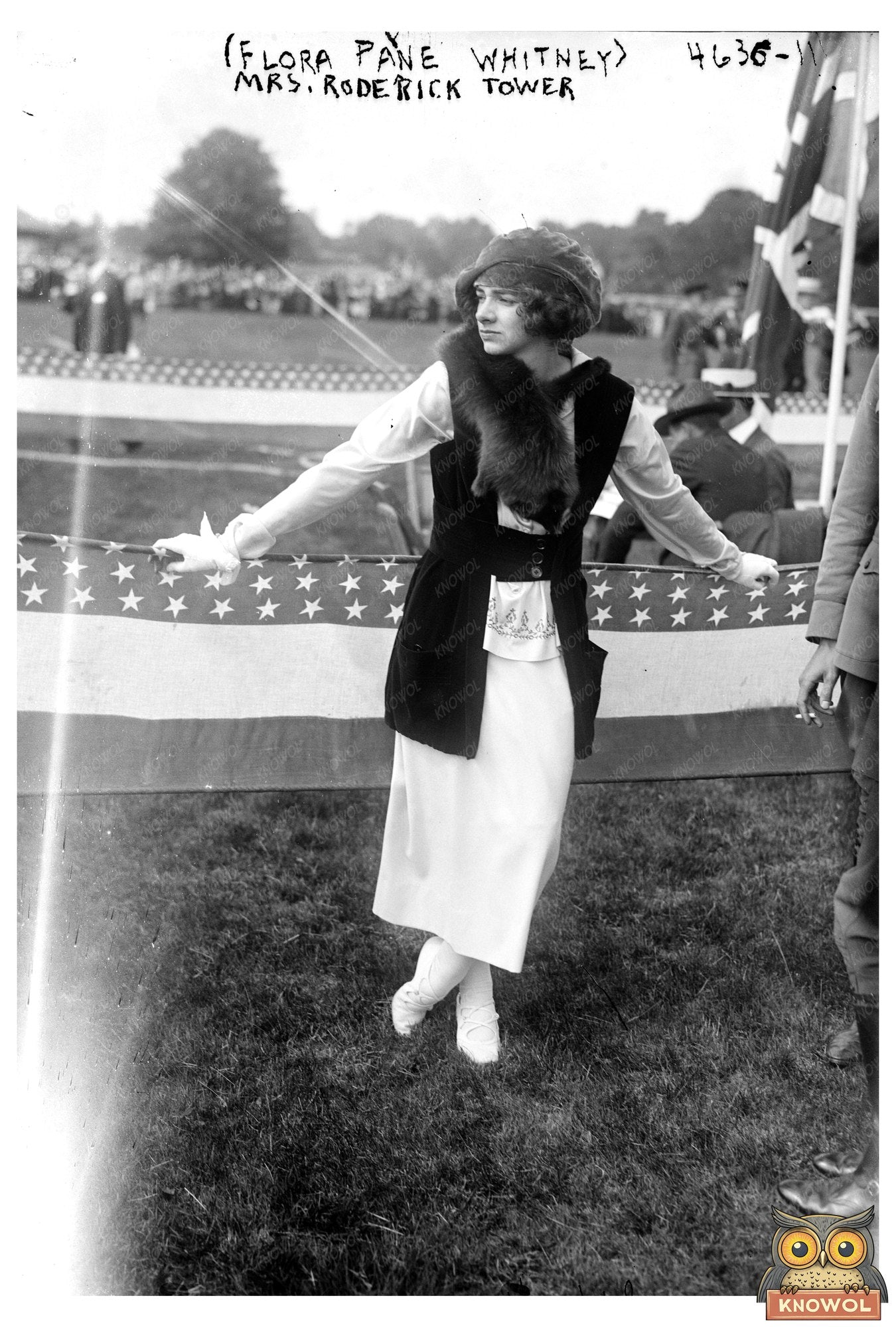 Elegant Socialite Flora Payne Whitney, 1915-1920