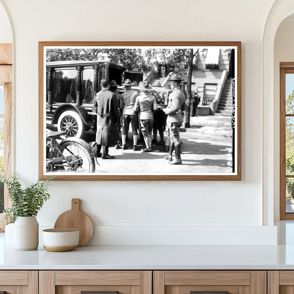 1918 Mitchel Funeral: A Glimpse into Mourning Traditions