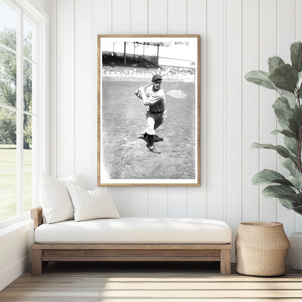 1918 Cleveland Baseball Star: Fritz Coumbe Portrait