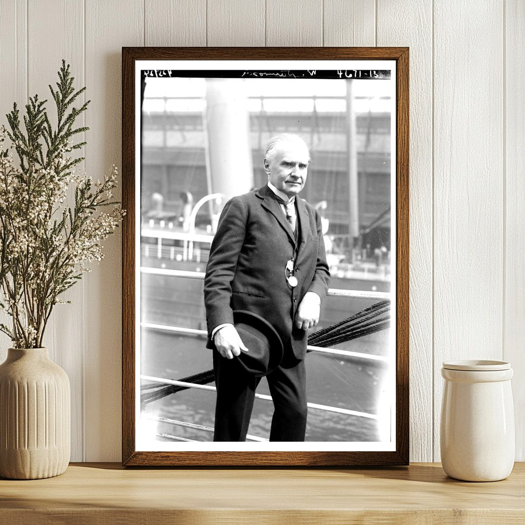 Iconic Portrait of a 1920s American Music Legend