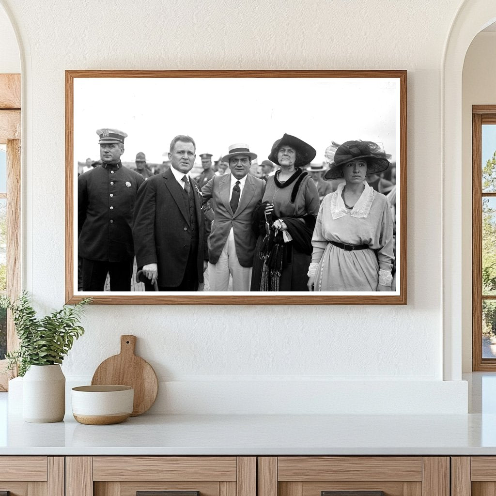 Enrico Caruso and Wife: A Timeless 1918 Portrait