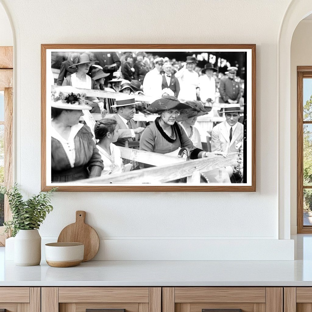 Timeless Portrait of Enrico Caruso & His Wife, 1918